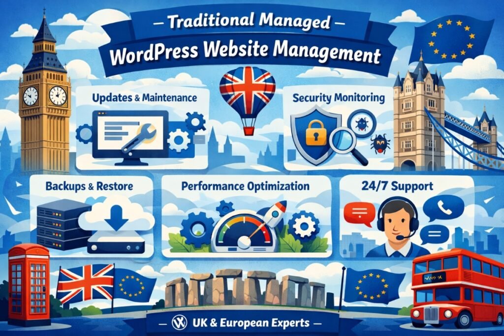 Comparison between ManageWP dashboard and managed WordPress hosting services